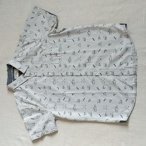 Free Planet Button Down Shirt